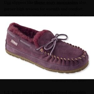 LL Bean Best Slipper Women's size 10